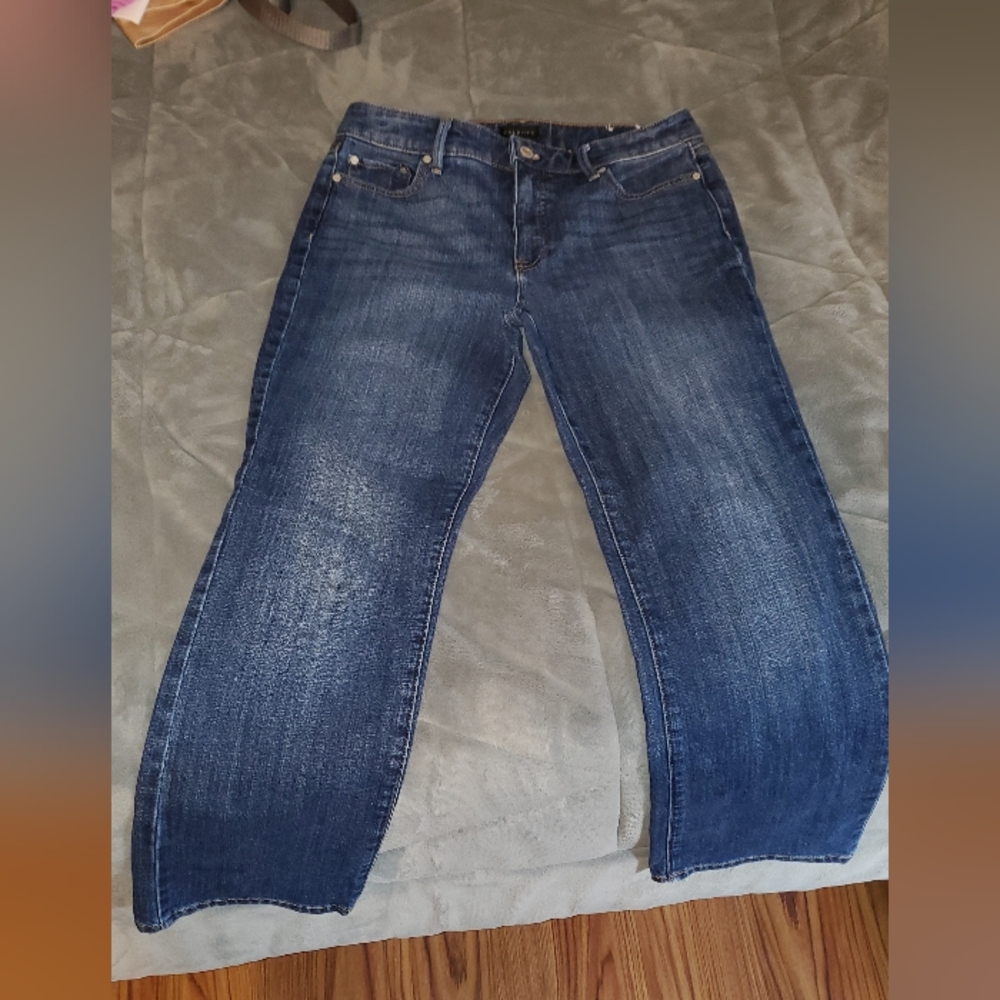 Talbots Barely Boot cut jeans. Size 8P